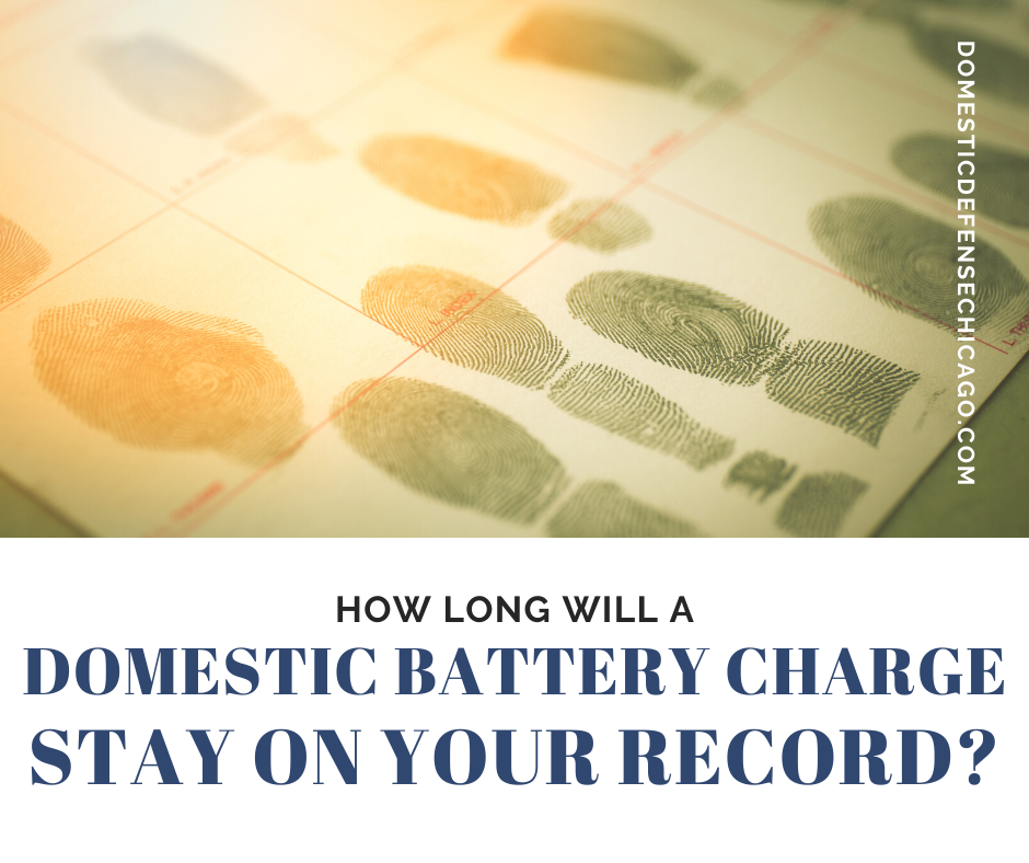 How Long Will a Domestic Battery Charge Stay On Your Criminal Record