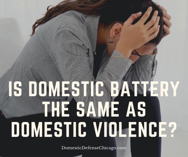 Is Domestic Battery the Same as Domestic Violence? Domestic Violence