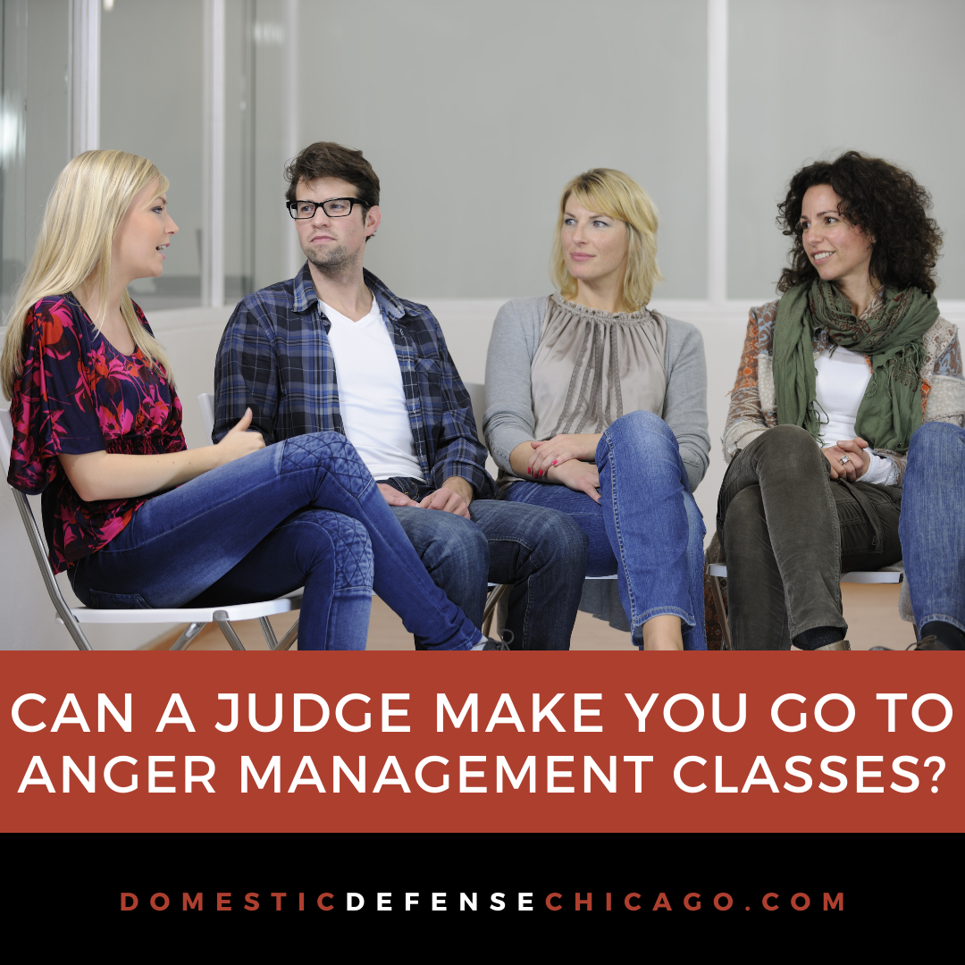 Can a Judge Order You to Go to Anger Management Classes Because of a Domestic Battery Case?