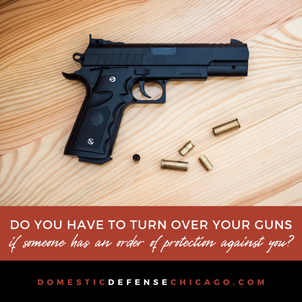 Do You Have to Turn Over Your Guns if You Have an Order of Protection?