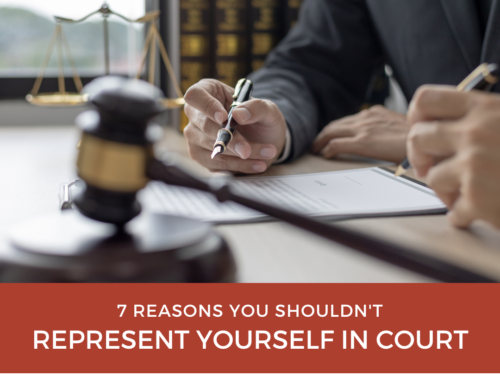 7 Reasons You Should Never Represent Yourself in a Domestic Battery Case