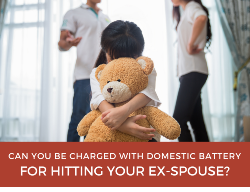 Can You Be Charged With Domestic Battery for Hitting Your Ex-Spouse, or is it Regular Battery?