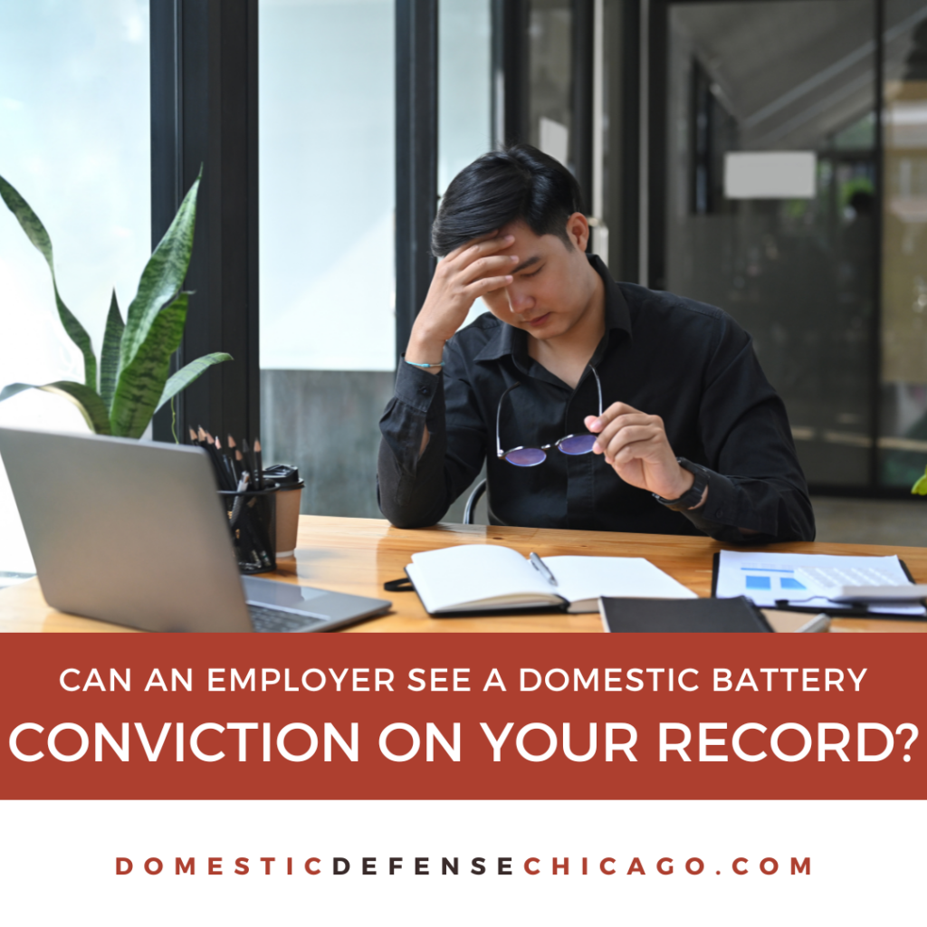 Can Your Employer See a Domestic Battery Conviction on a Background Check?