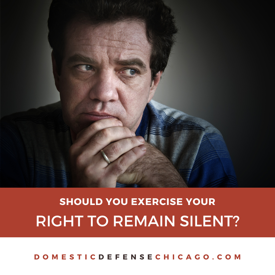 What Happens if You Use Your Right to Remain Silent When Investigators Question You About Domestic Battery?
