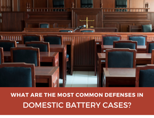 What Are the Most Common Defenses Used in Domestic Battery Cases?