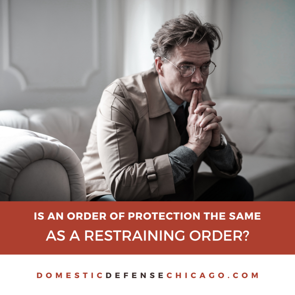 Is an Order of Protection the Same Thing as a Restraining Order?