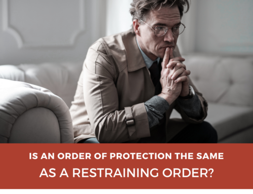 Is an Order of Protection the Same Thing as a Restraining Order?