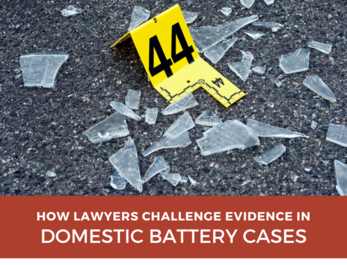 How Lawyers Challenge Evidence in Domestic Battery Cases