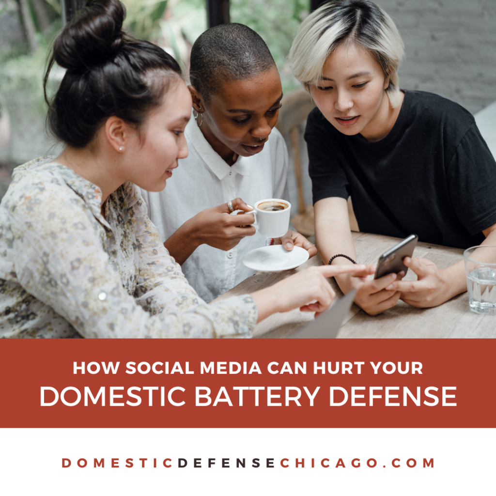 How Social Media Can Hurt Your Domestic Battery Defense