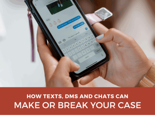 How Texts, DMs, and Group Chats Can Make or Break Your Domestic Battery Case